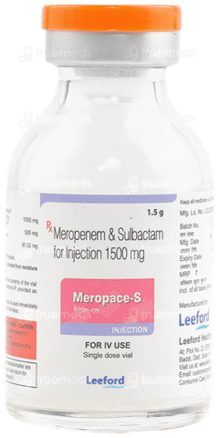 Meropace S 1.5 GM Injection 20 ML